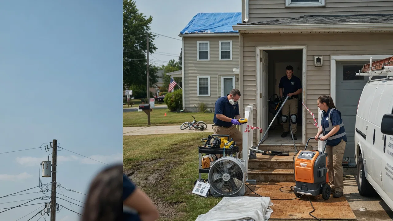 Water Damage Repair in Rensselaer, IN near me